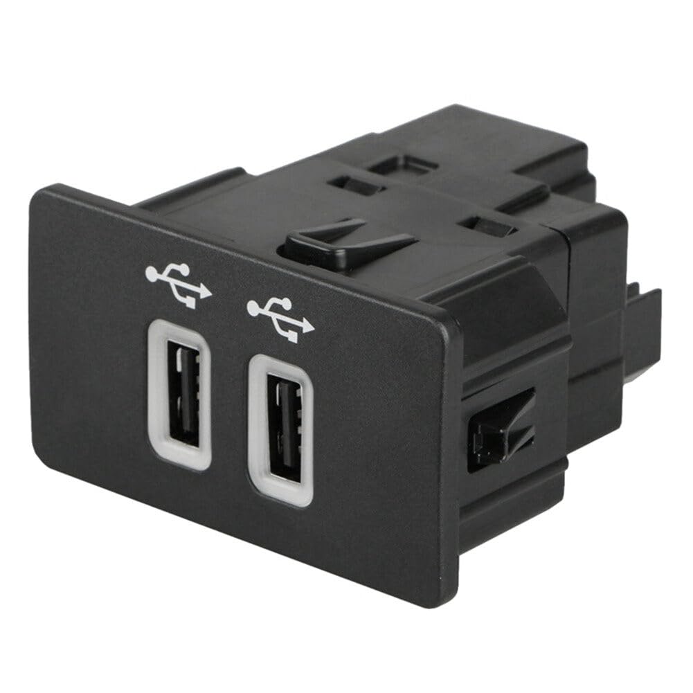 Hc3Z-19A387-B Dual Usb Interface Module,Usb Interface Hub Module For Ford F-150 F-250 F-350 F-450 F-550 Super Duty 2017 Lincoln Carplay Sync 3 Usb Interface Hub Replace Hc3Z-19A387-E,Hc3Z-19A387-D