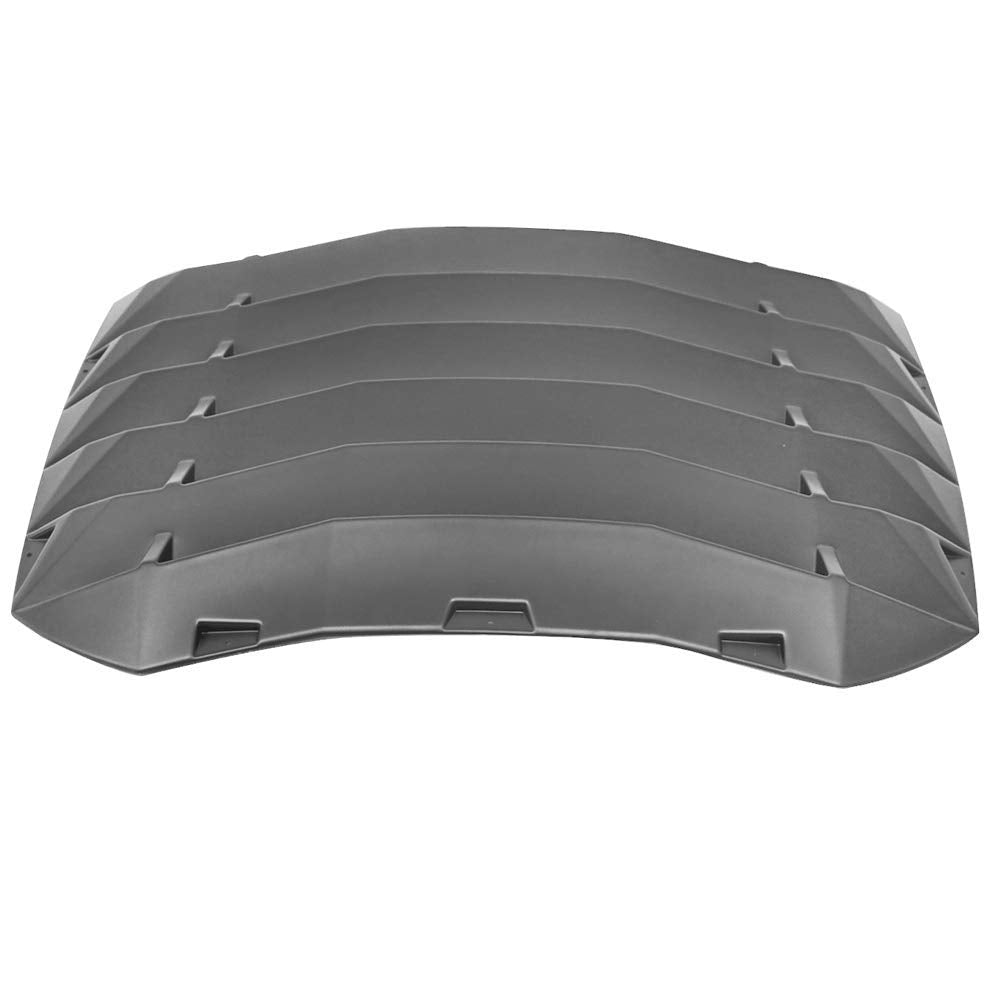 IKON MOTORSPORTS Window Louver Compatible with 2013-2016 Scion FR-S/2013-2020 Subaru BRZ/2017-2020 Toyota 86, Black Rain Sun Guard Wind Deflector