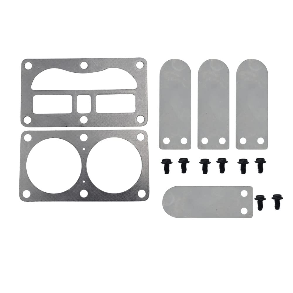 Huthbrother 5140118-80 / Z-Cac-291-1 5140118-79 Valve Plate Head Gaskett, Compatible With Craftsman D-Evilbiss, With Kk-4275 Air