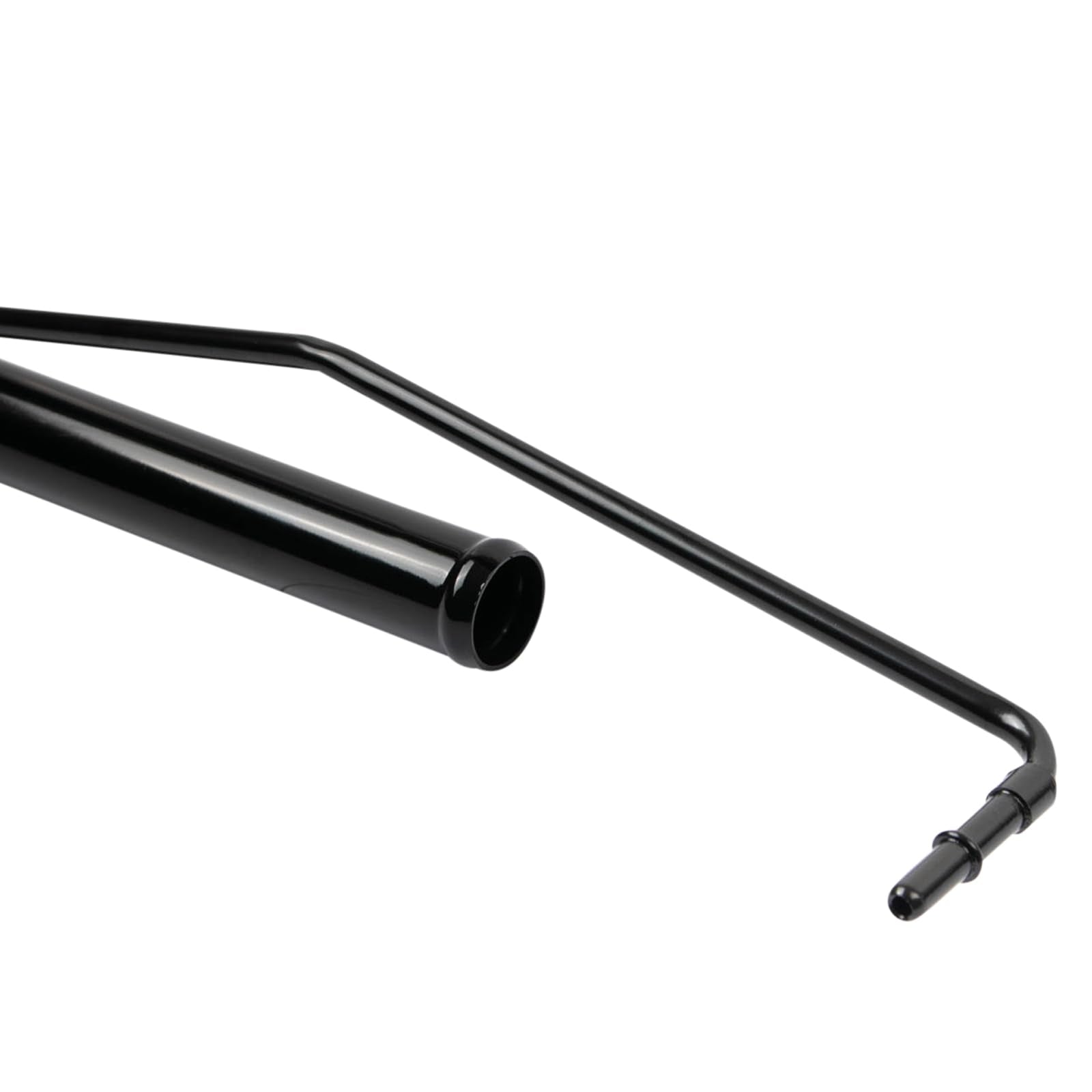 Trq Center Fuel Tank Filler Neck Black Compatible With 2008-2010 Ford F-250 Super Duty F-350 Super Duty