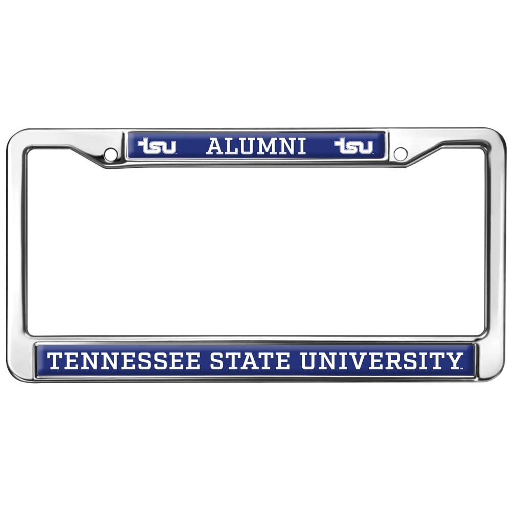 Tennessee State University Alumni Logo Full Size Standard License Plate Metal Frame