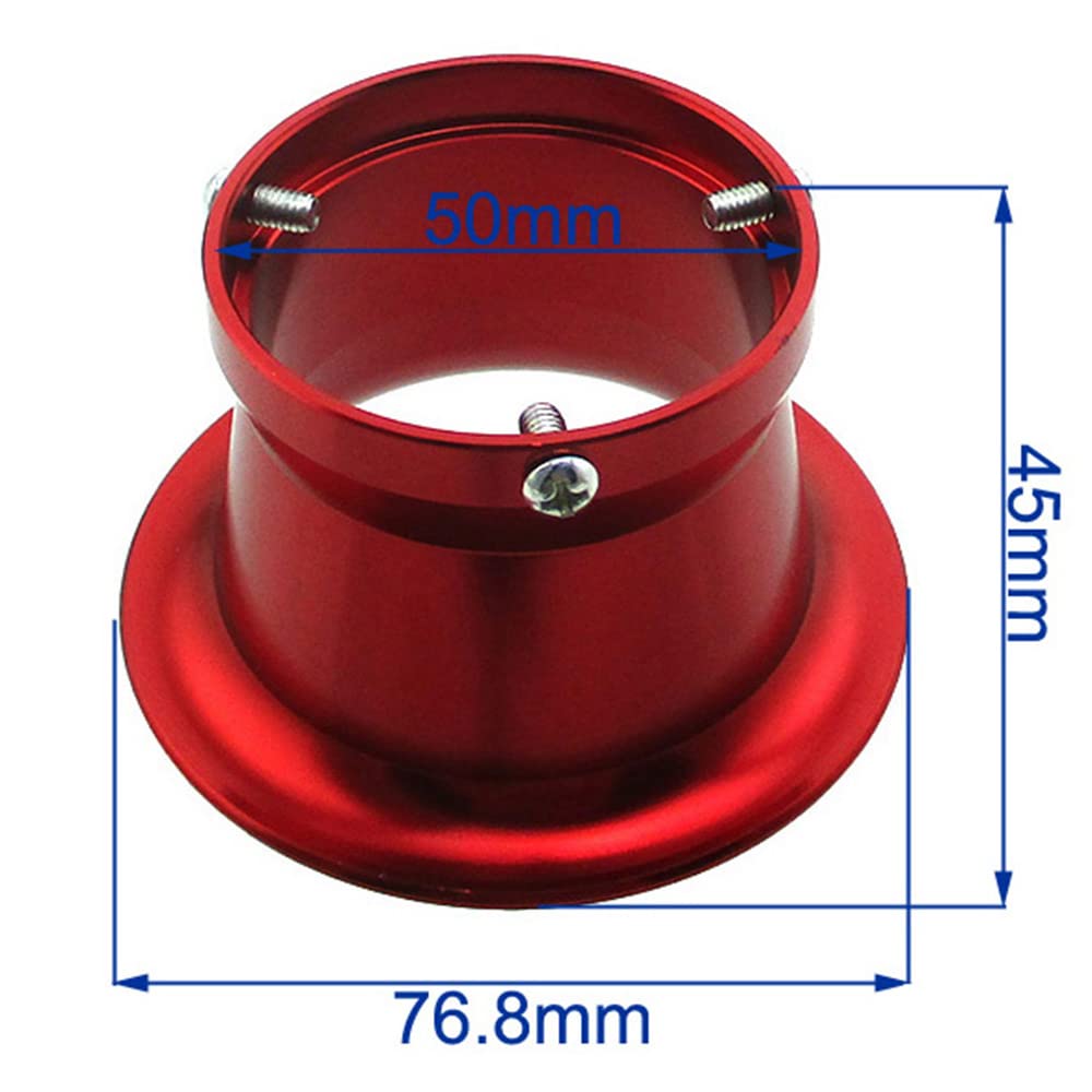 Dj-Motor 50Mm Carburetor Filter Trumpet Velocity Stack Funnel For Pwk24 Pwk26 Pwk28 Pwk30 Carburetor