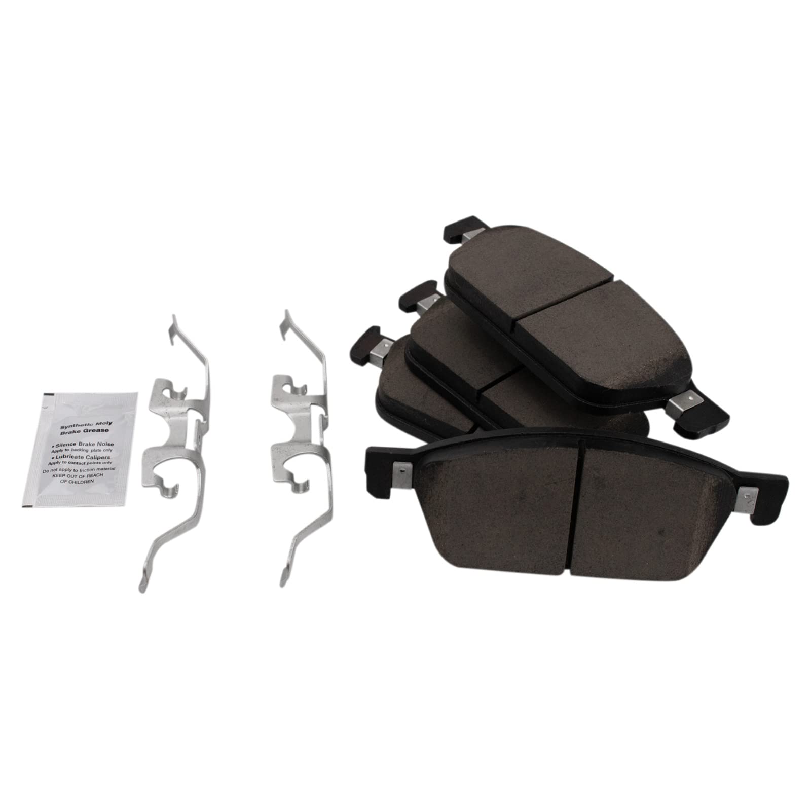 TRQ Front Brake Pads Ceramic Compatible with 2015-2018 Ford Focus 2015-2019 Lincoln MKC