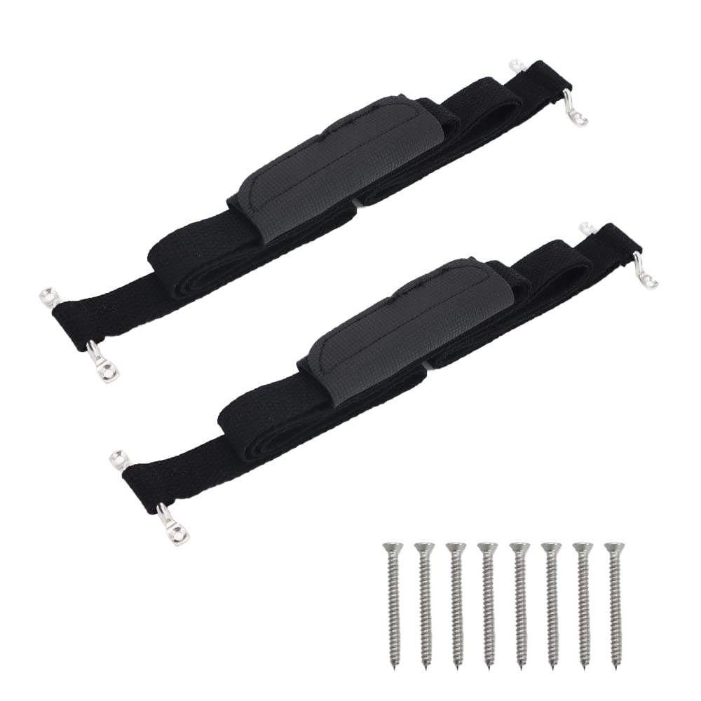 scottchen PRO RV TV Straps 74 Anti-Tip RV Furniture Safety Tie Down Solid Straps for Camper Trailer Traveling - 4pcs