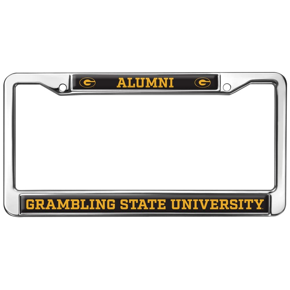 Grambling State University Alumni Logo Full Size Standard License Plate Metal Frame