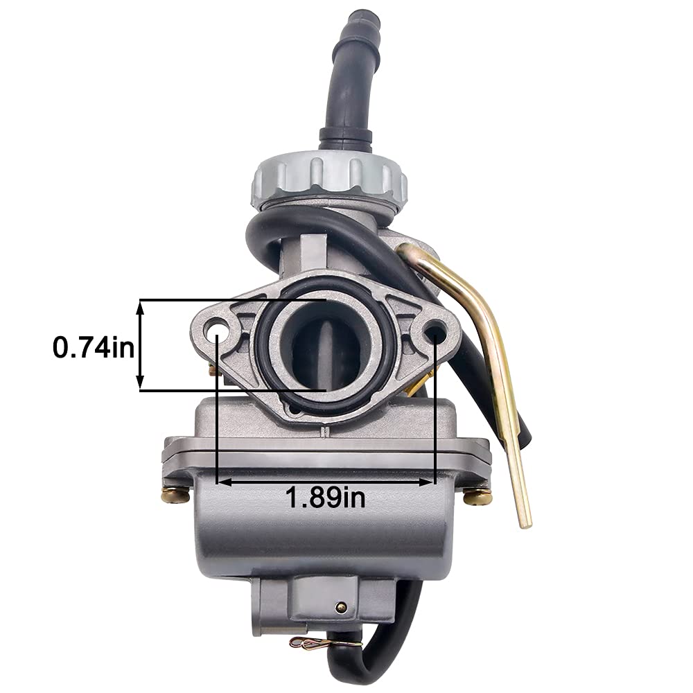 Yooppa 110cc Carburetor for TaoTao 110cc PZ20 Carburetor, Kazuma Baja 50cc 70cc 90cc 110B NST SunL Chinese Quad 4 Stroke ATV 4 W
