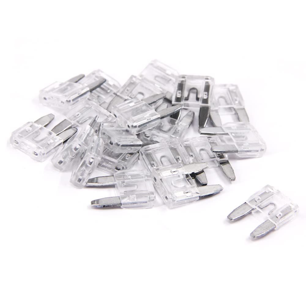 Fymusing 20 Pcs 25A Mini Blade Fuse, Automotive Fuse For Car Truck