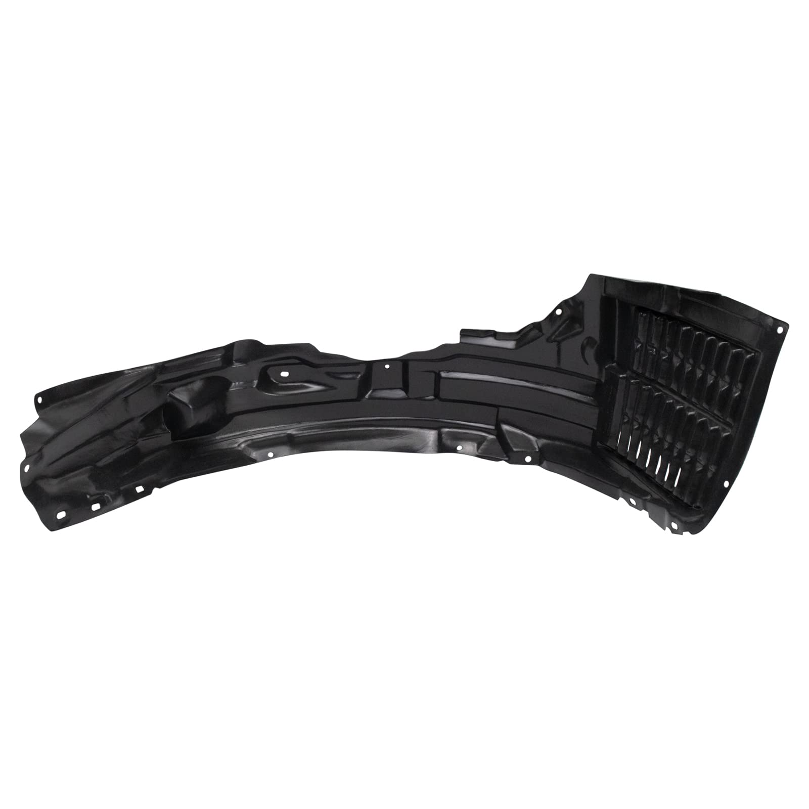 Trq Front Inner Fender Liner Set Compatible With 2010-2015 Mitsubishi Lancer Mi1248131 Mi1249131