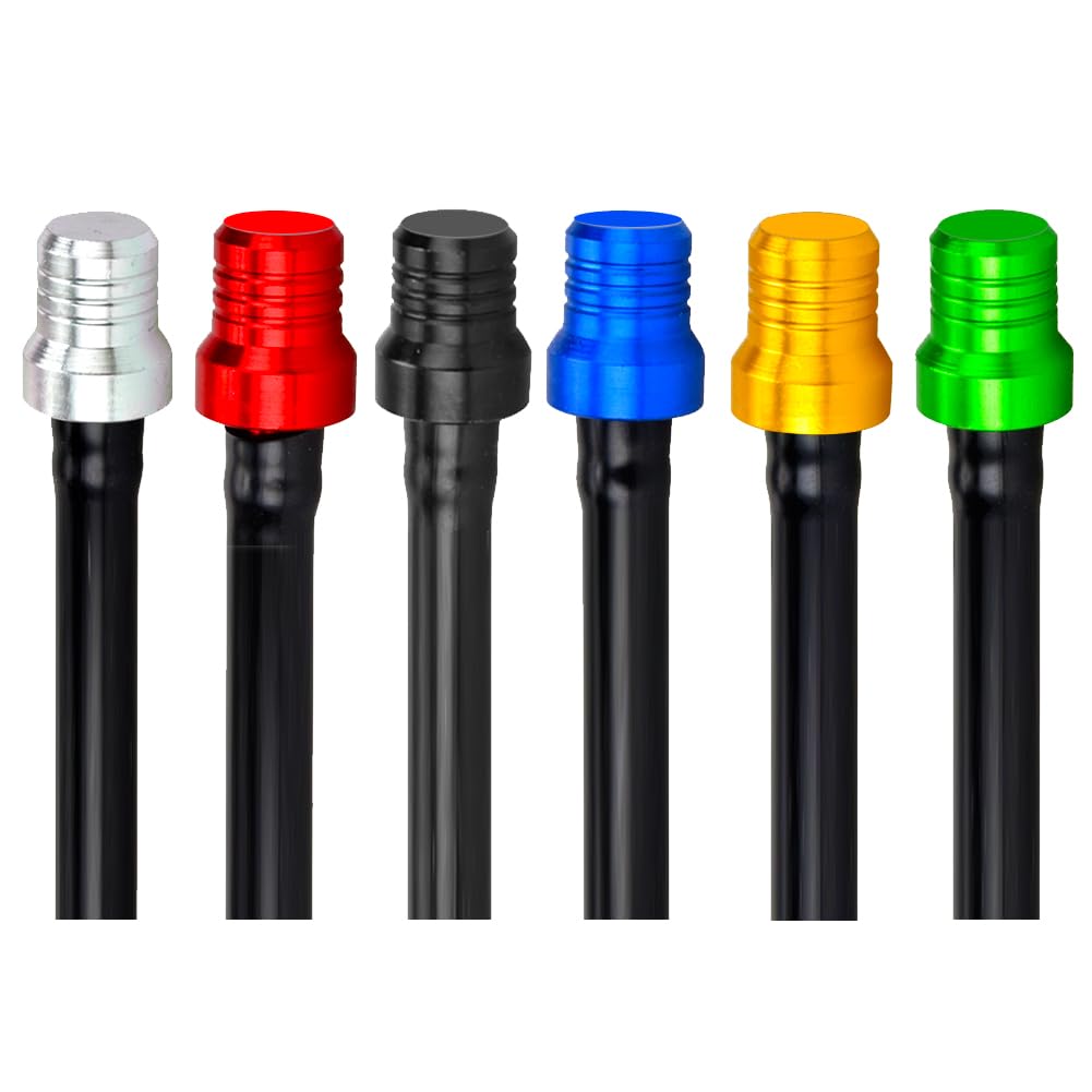 Hiaors Universal Tank Gas Vent Hose Cap Fuel Breather Valve Tube For 50Cc 110Cc 70Cc 125Cc Crf50 Crf150F Ttr50 Ttr110 Rm125 Klx150 Ssr Pit Dirt Bike Atv Quad 4 Wheeler Motorcycle Parts 6 Pcs