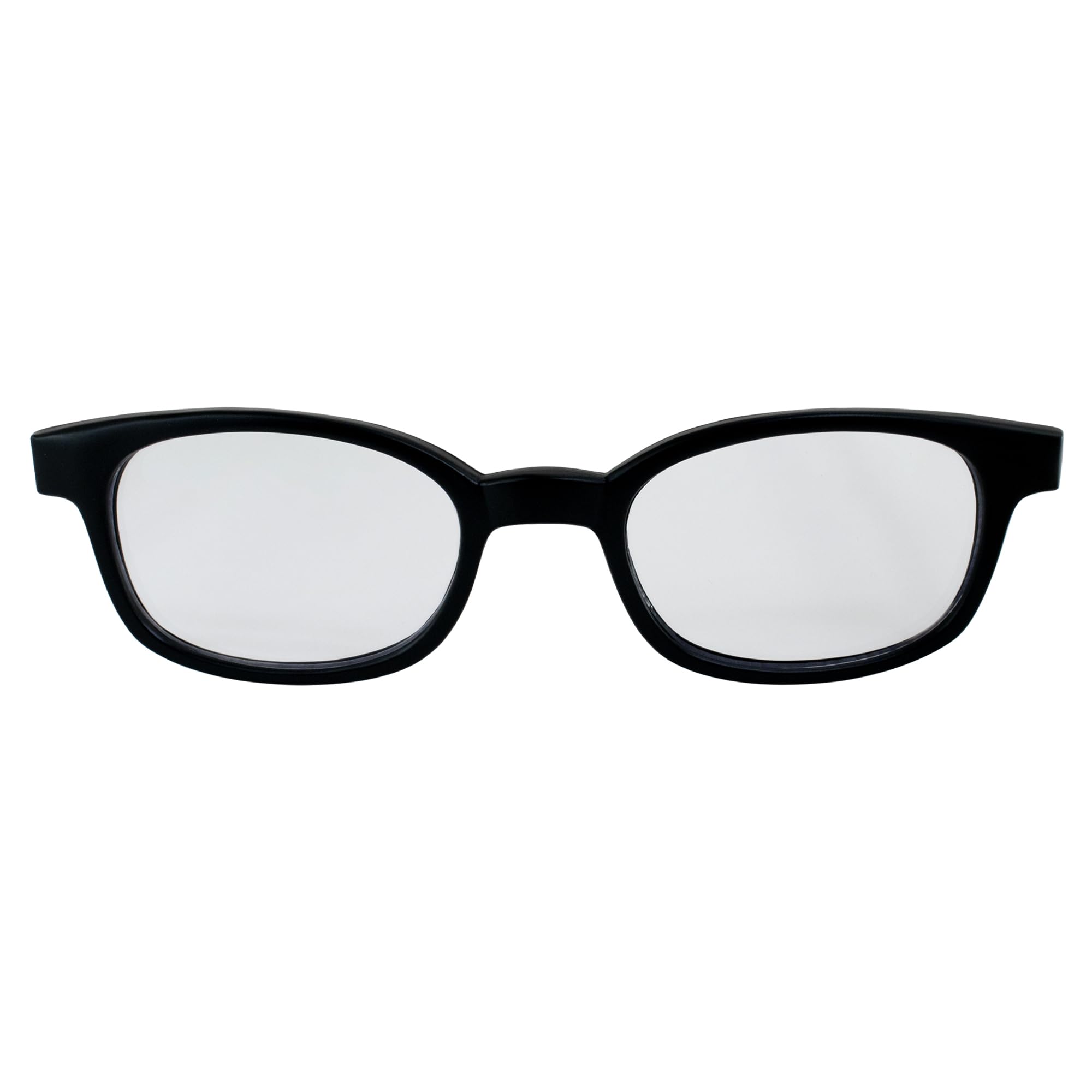 X-Kd'S Unisex-Adult Biker Sunglasses Matte Black/Clear Lens