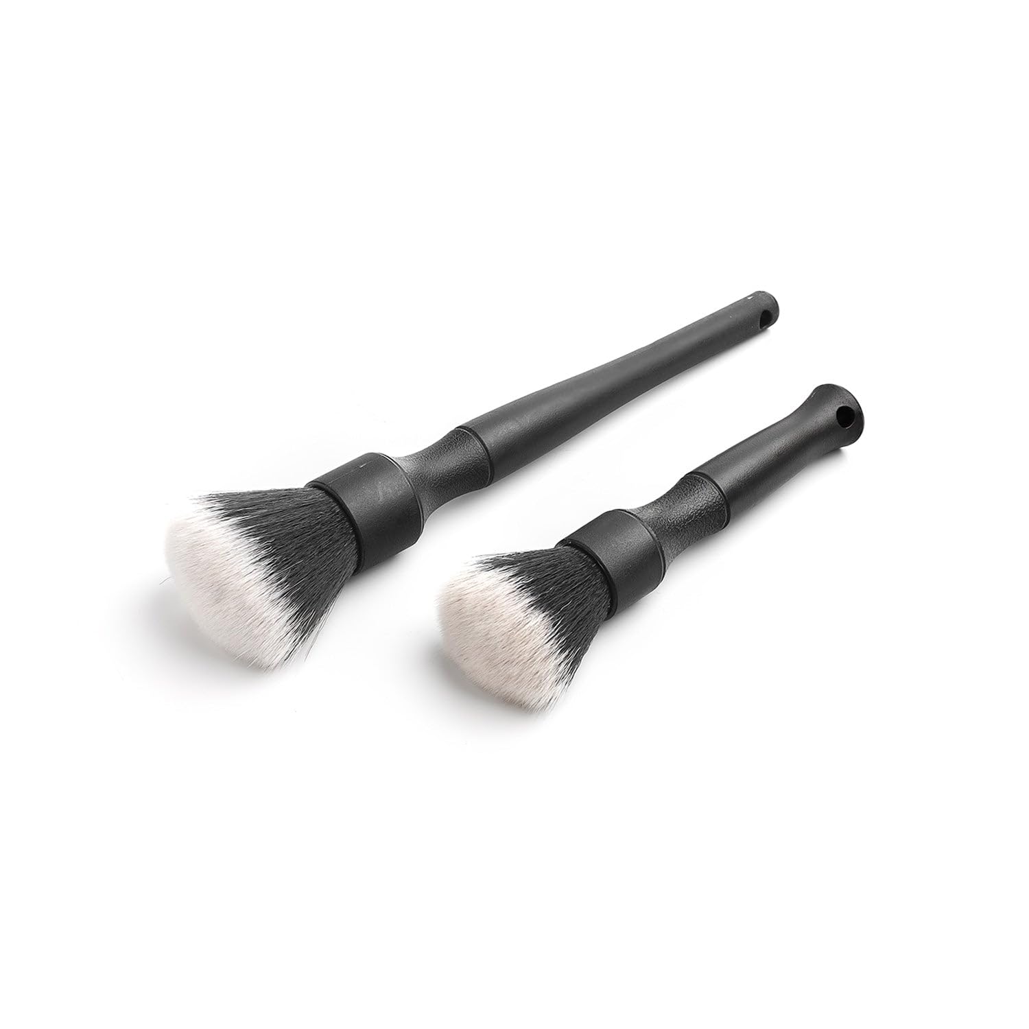 Detail Factory - Synthetic Detailing Brush Set - Long & Short Brush - Ultra-Soft Interior Car Cleaning Brushes for, Screens, Emb