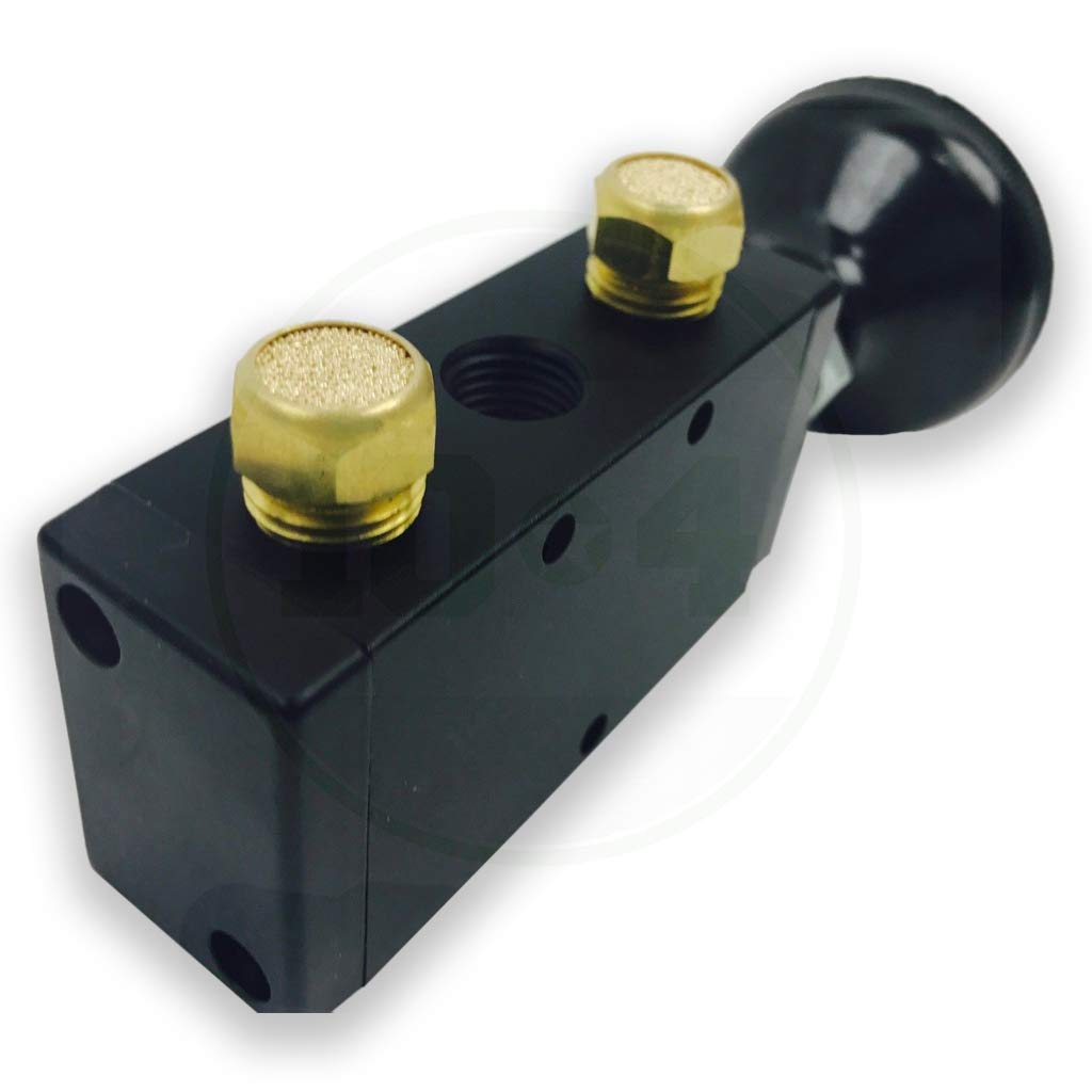 Buyers Products Bav015 4-Way Air Valve (Air Valve, W/Knob,Push-Pull, 4Way, 3 Pos)