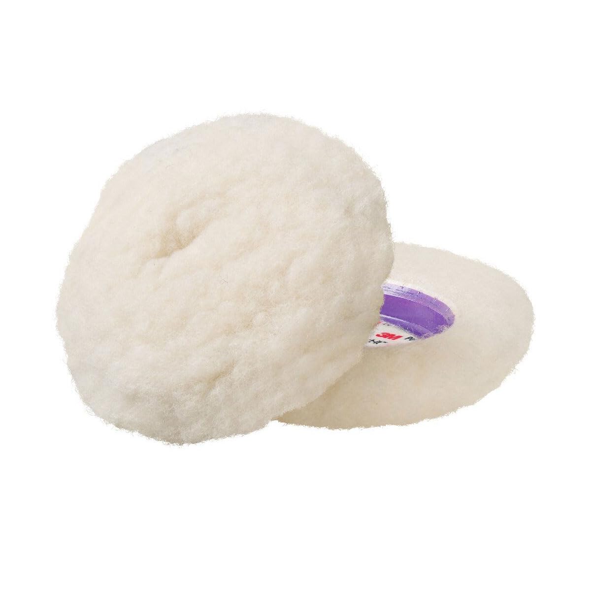 3M 3M-30040 4In Wool Pads 2/Bag