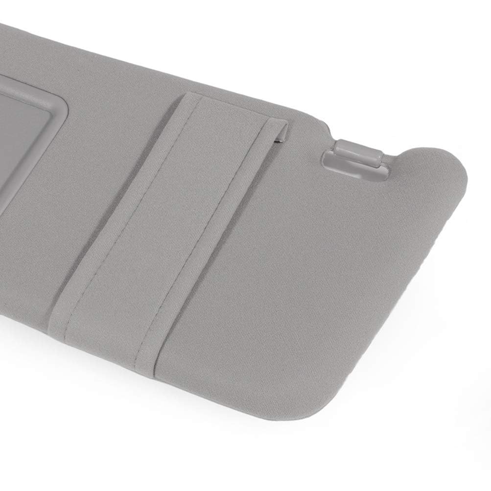 Scitoo Left And Right Sides Gray Sun Visor Fit For 2006-2011 For Toyota For Camry 74320-06800-B0,04002-30706-B0,74310-06770-B0,0