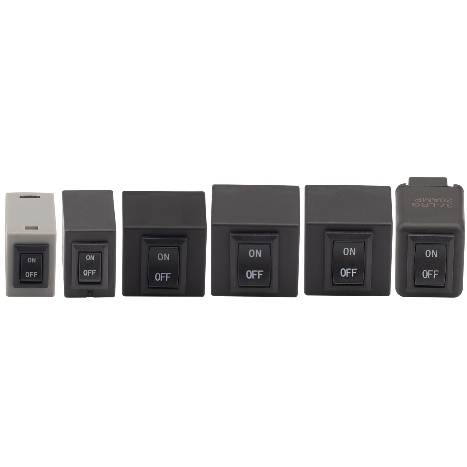 LEQUDUO 9038 Relay Tester, 9038 Diagnostic Scan Tool Fuel Pump Relay Bypass Master Switch Kit, Pack of 6, Plastic