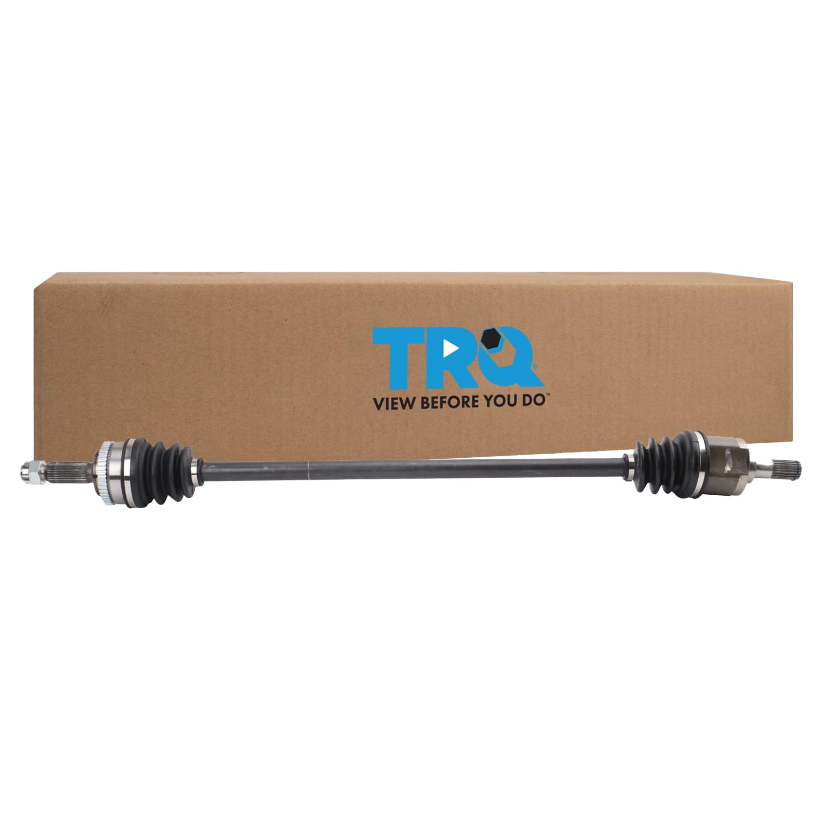 Trq Front Right Cv Axle Shaft Assembly Passenger Side Compatible With 2012-2017 Hyundai Veloster 2010-2011 Kia Soul