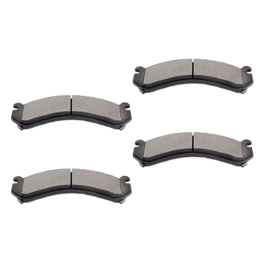 Scitoo D909 Rear Semi-Metal Brake Pads Sets - Fit For Chevy Silverado 3500 (01-06, 3500 Hd 07-10) And Gmc Sierra 3500 (01-06, 35