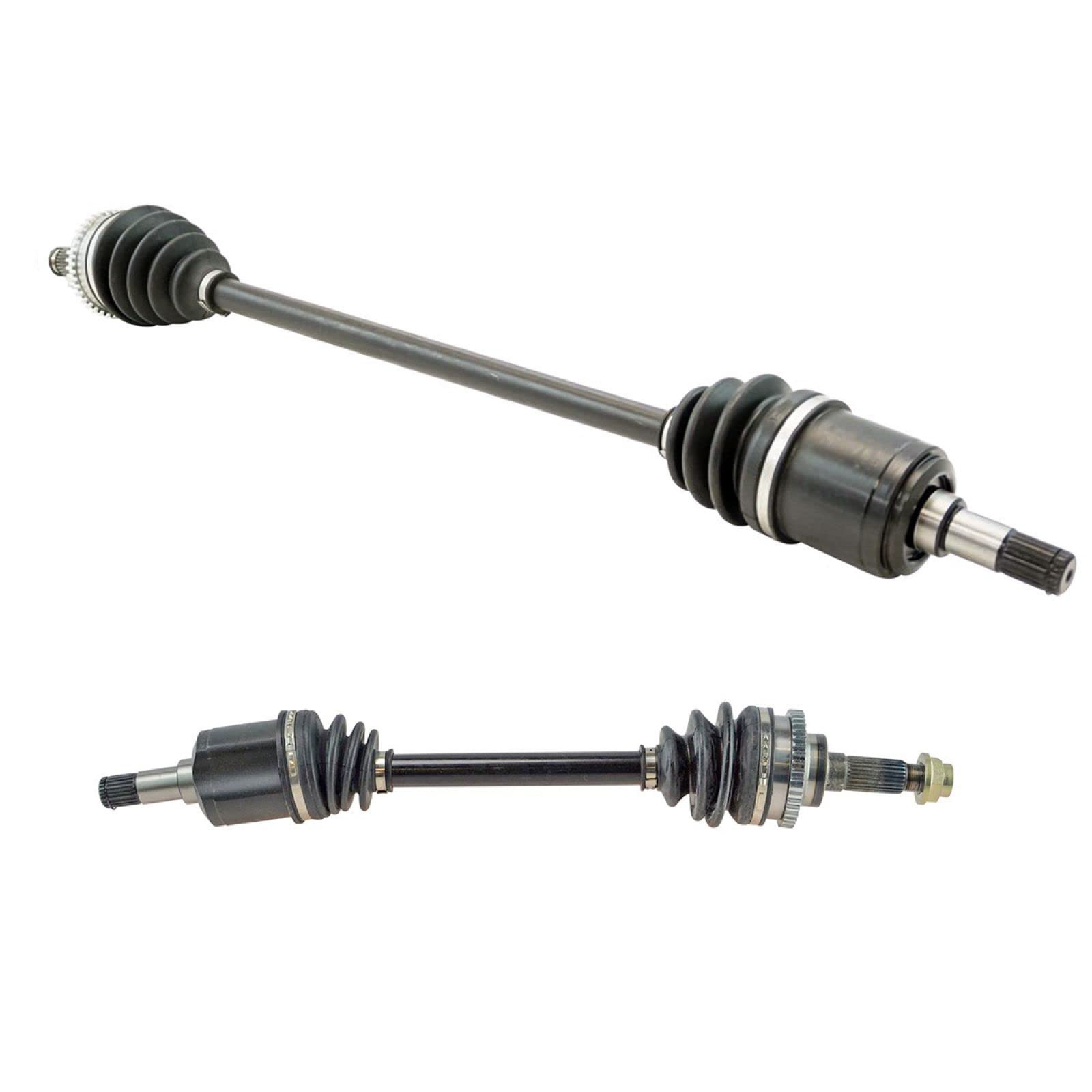 Trq Front Cv Axle Shaft Assembly Set Compatible With 1991-2002 Ford Escort 1990-1994 Mazda 323 Protege 1991-1999 Mercury Tracer