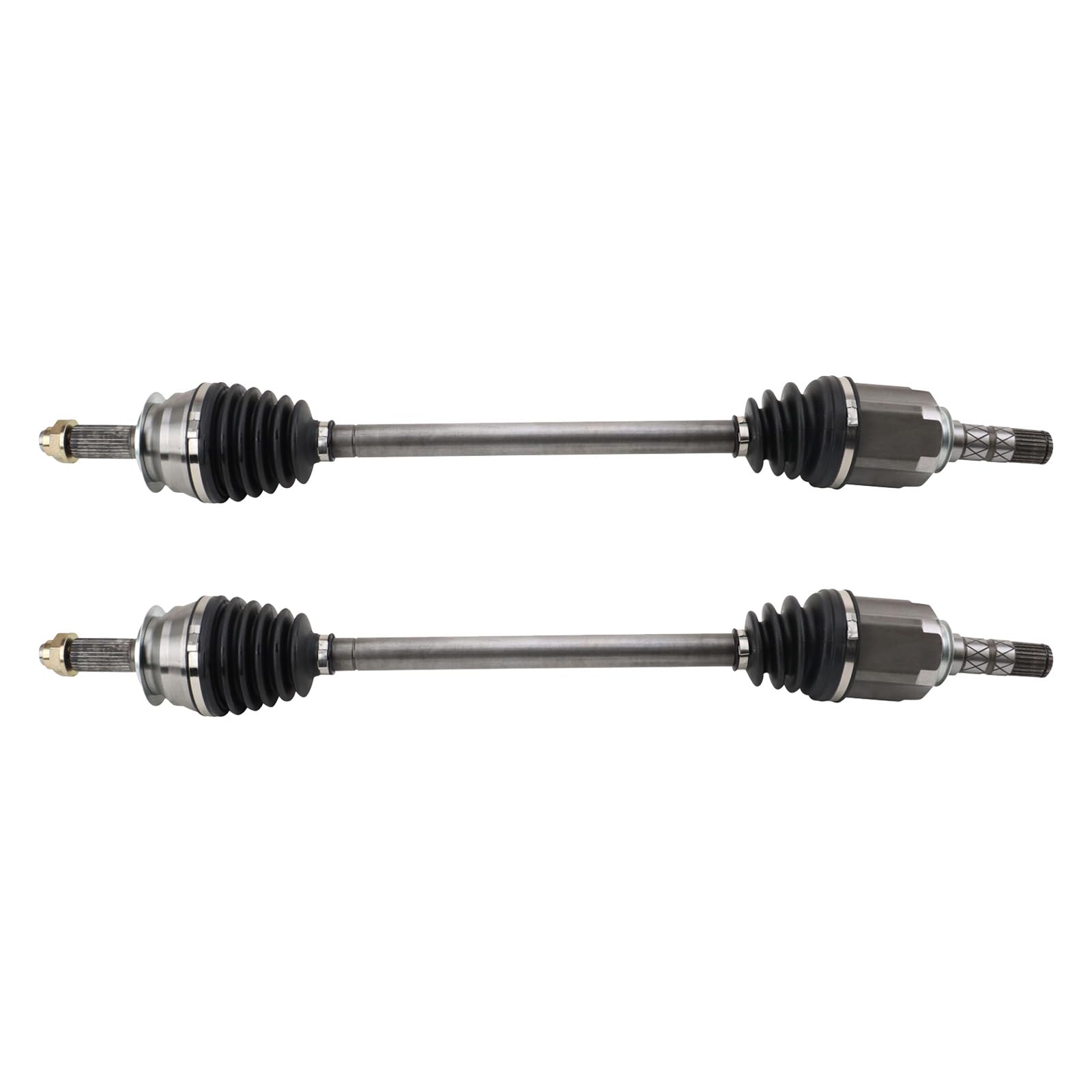 TRQ Front CV Axle Shaft Assembly Set Compatible with 08-14 Subaru Impreza 15-17 WRX STI