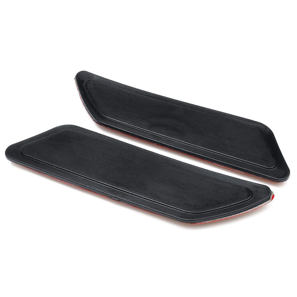 Kyyet Compatible With Bmw F30 F31 2012 2013 2014 2015 3-Series Front Bumper Side Marker Reflector Pair(Smoke Lens)