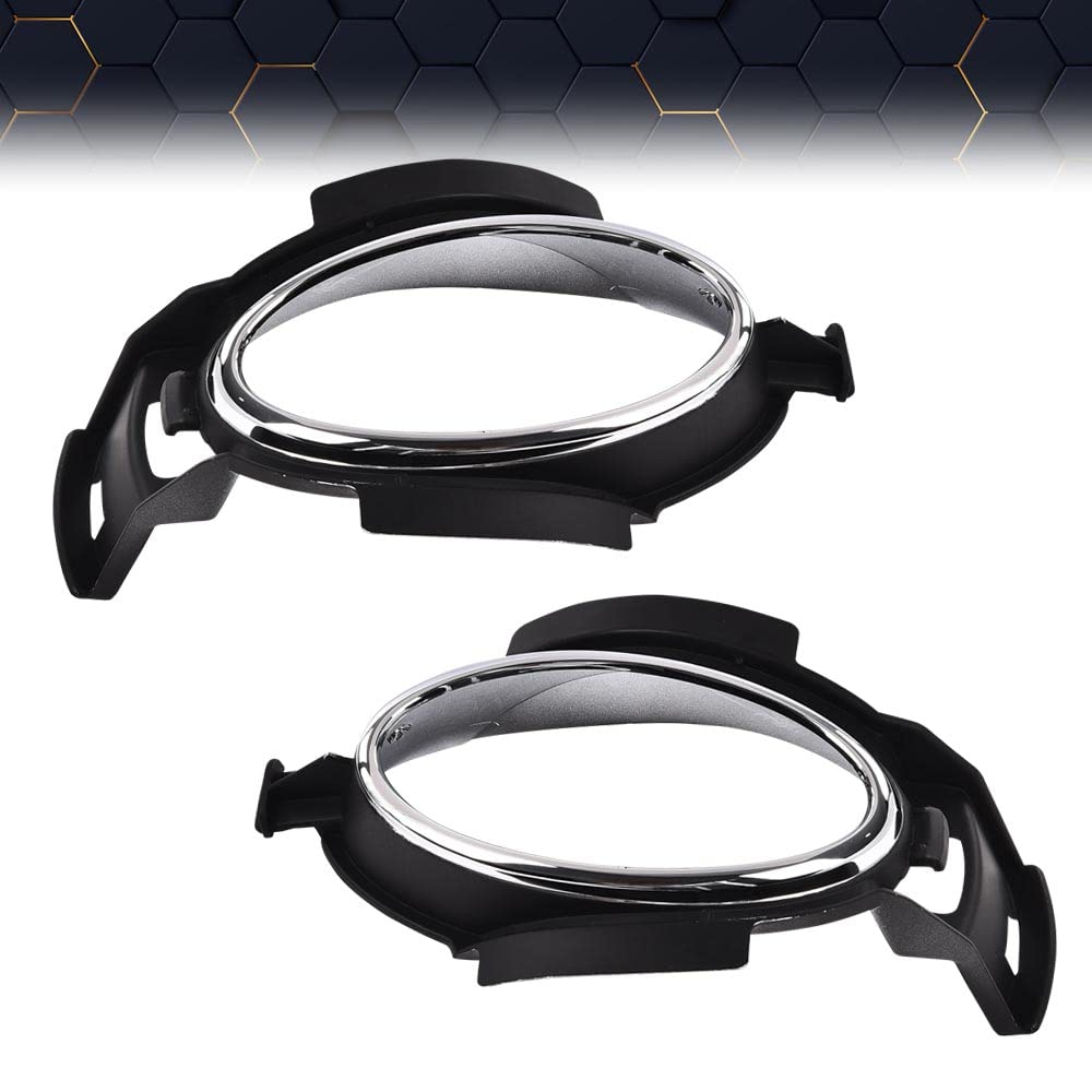 PIT66 Fog Light Bezel Driving Lamp Trim Compatible with 2007-2009 Lexus ES350