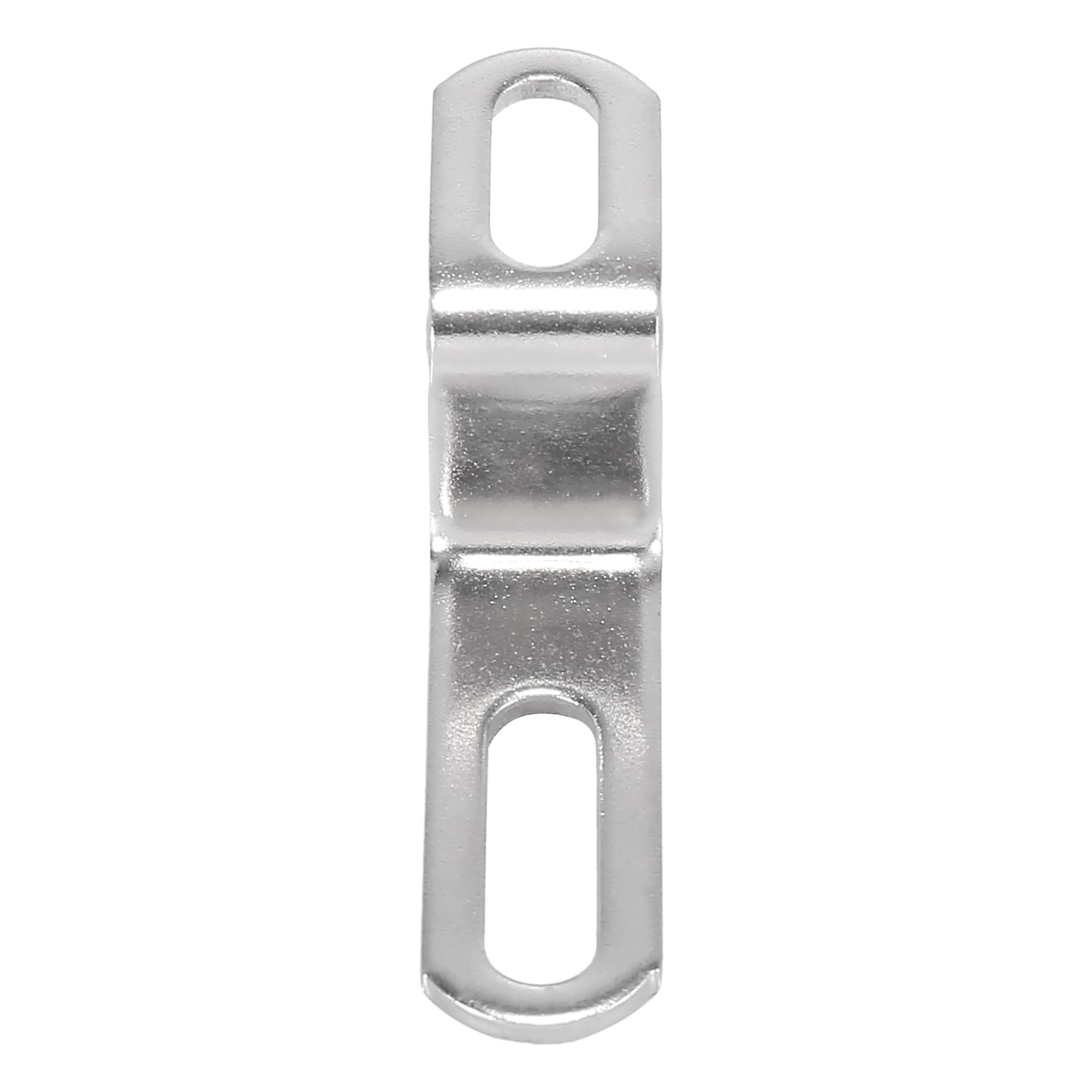 Motoforti 20Mm 30Mm 0.8' 1.18' Motorcycle Exhaust Pipe Bracket Z Shape Muffler Mounting Clamp Stainless Steel Silver Tone