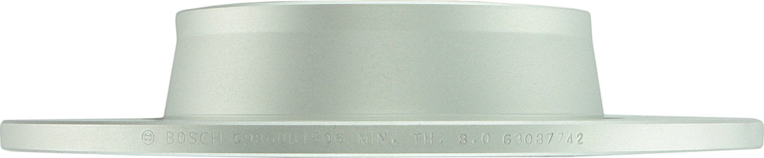 BOSCH 14011491 QuietCast Premium Disc Brake Rotor - Compatible with Select Audi A3, A3 Quattro; Volkswagen Beetle, Eos, E-Golf,