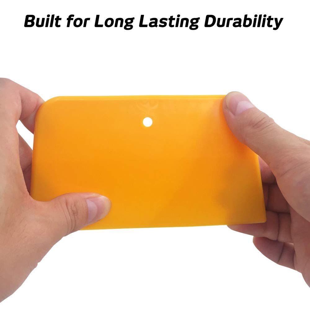 Set Of 9 Body Filler Spreaders Automotive Body Fillers, Sourceton 4, 5, 6 Inch Reusable Plastic Spreader For Applying Fillers, P