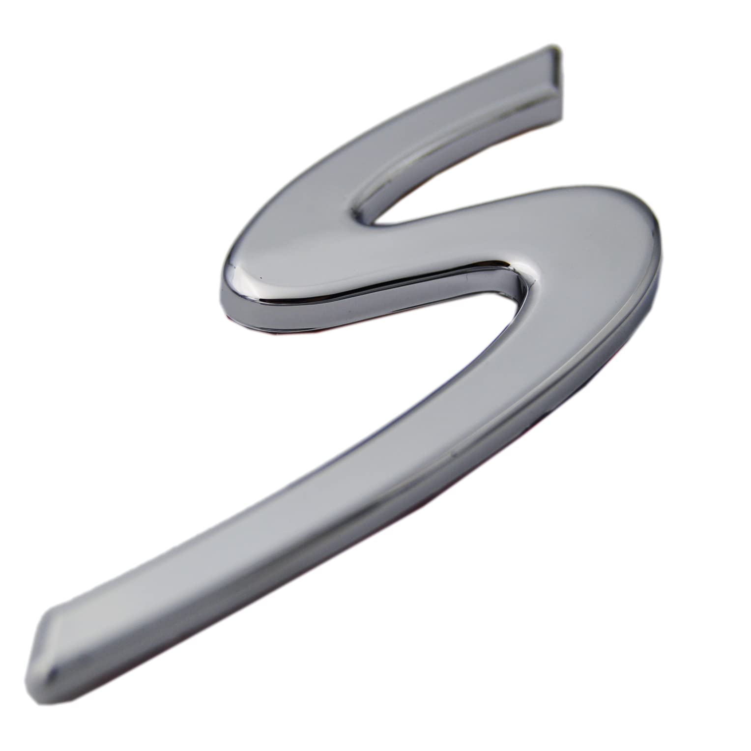 Zorratin Chrome S S Letter Rear Trunk Boot Lid Hatch Tailgate Emblem Badge For Porsche 911 Carrera 991 Panamera Boxster Macan Ca