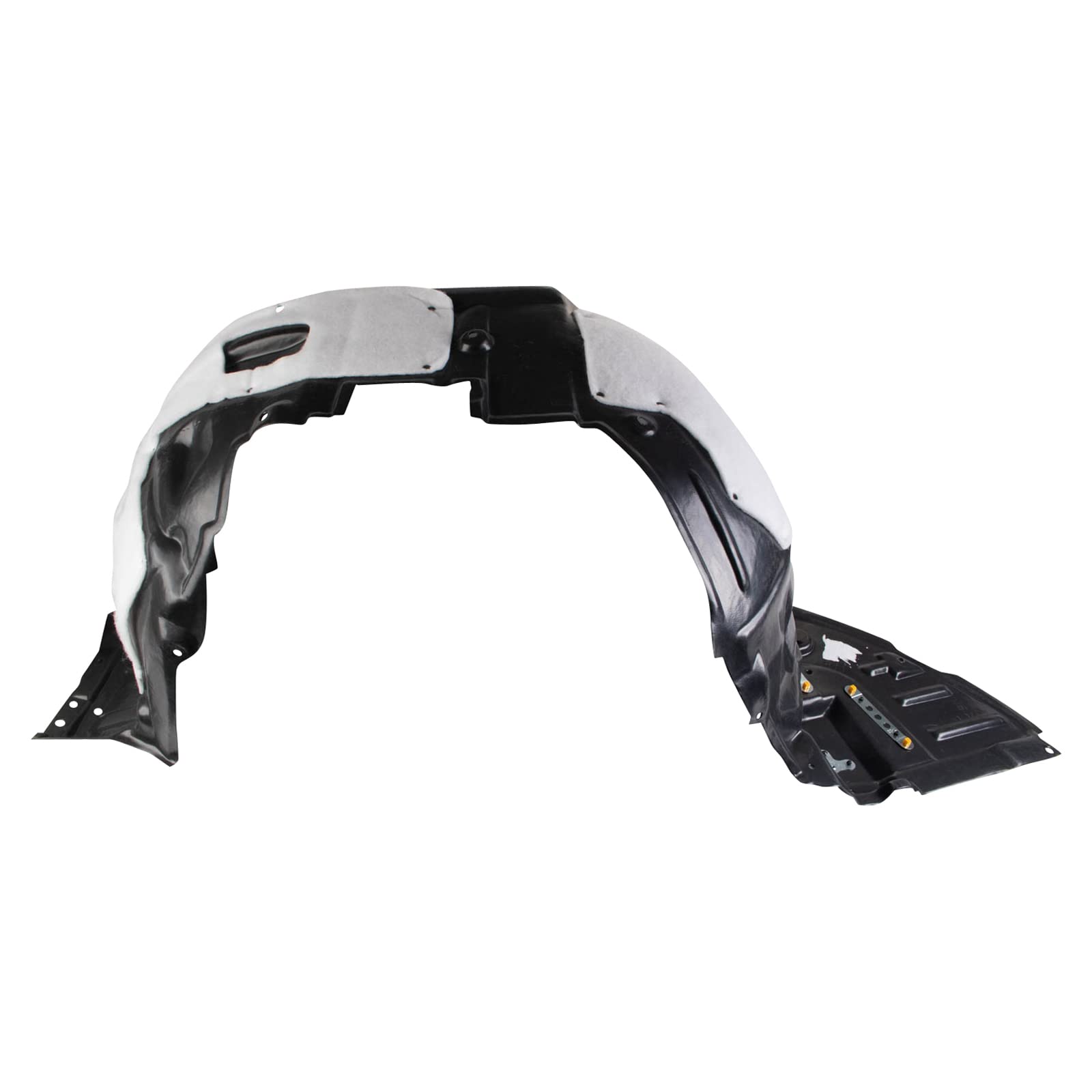 Trq Inner Fender Liner Set Compatible With 2013-2017 Lexus Ls460 2013-2016 Ls600H Lx1248131 Lx1249131