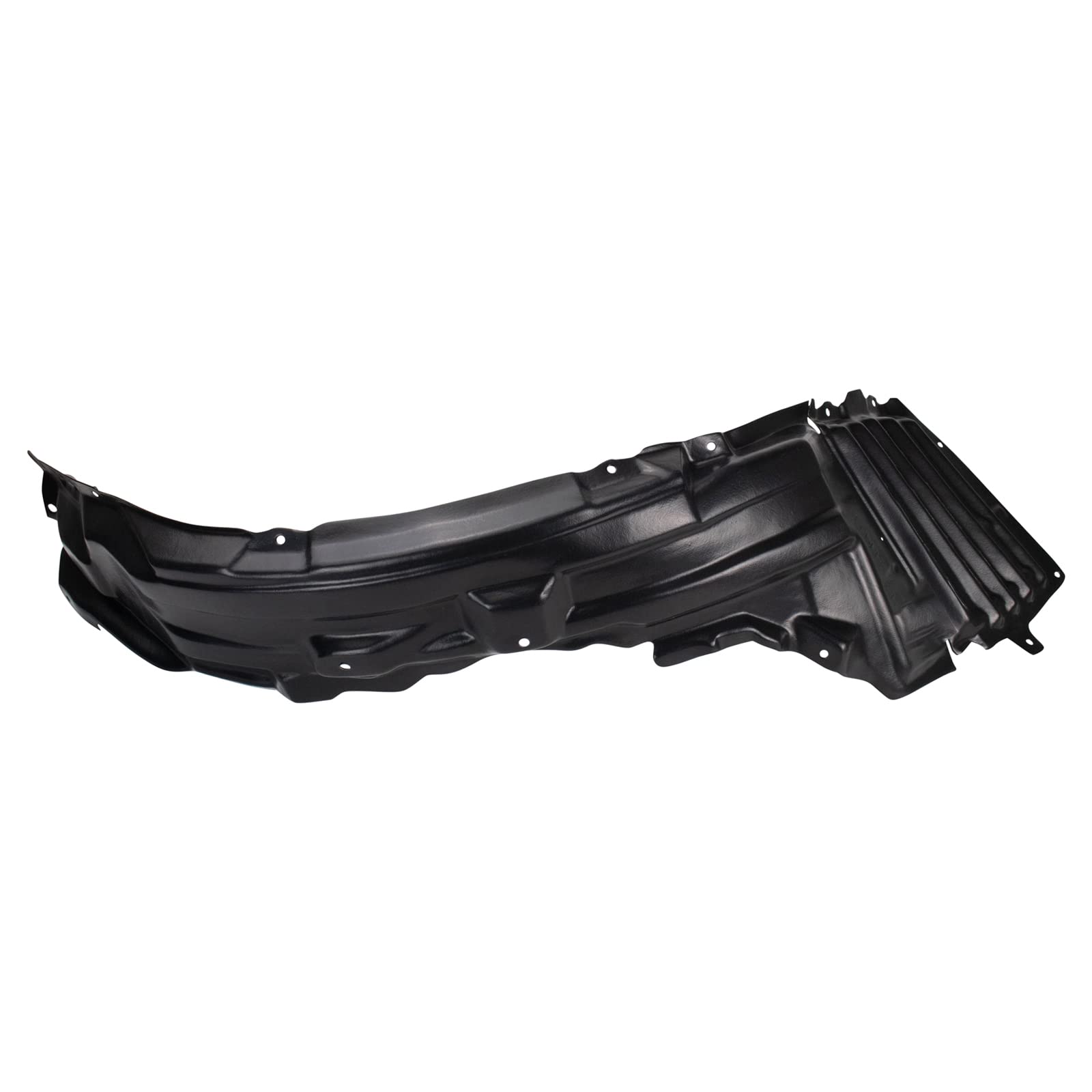 Trq Inner Fender Liner Set Compatible With 2008-2009 Mitsubishi Lancer Mi1248121 Mi1249121