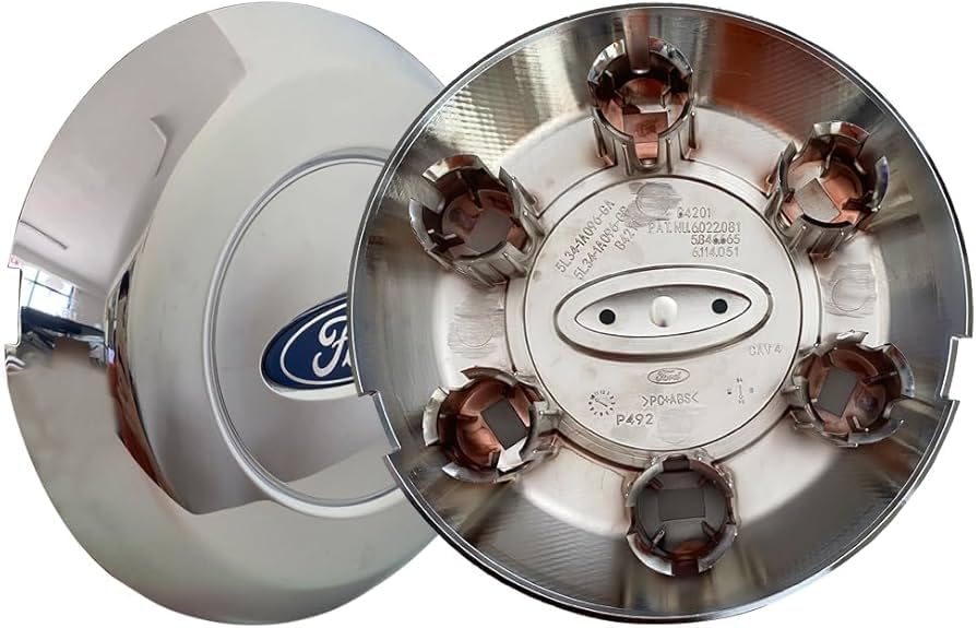 Wheel Hub Cap, Chrome 5L3Z1130R 5L34-1A096-GA for F150 Expedition 2004-2008, Center Cap Cover