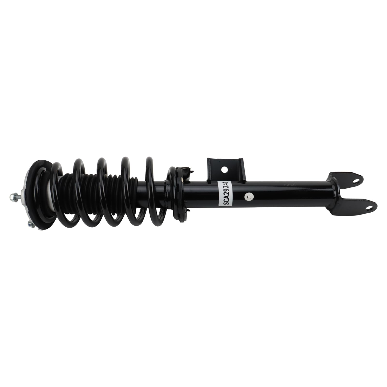 Trq Front Strut & Coil Spring Assembly Set Driver & Passenger Sides Compatible With 17-22 Tesla 3
