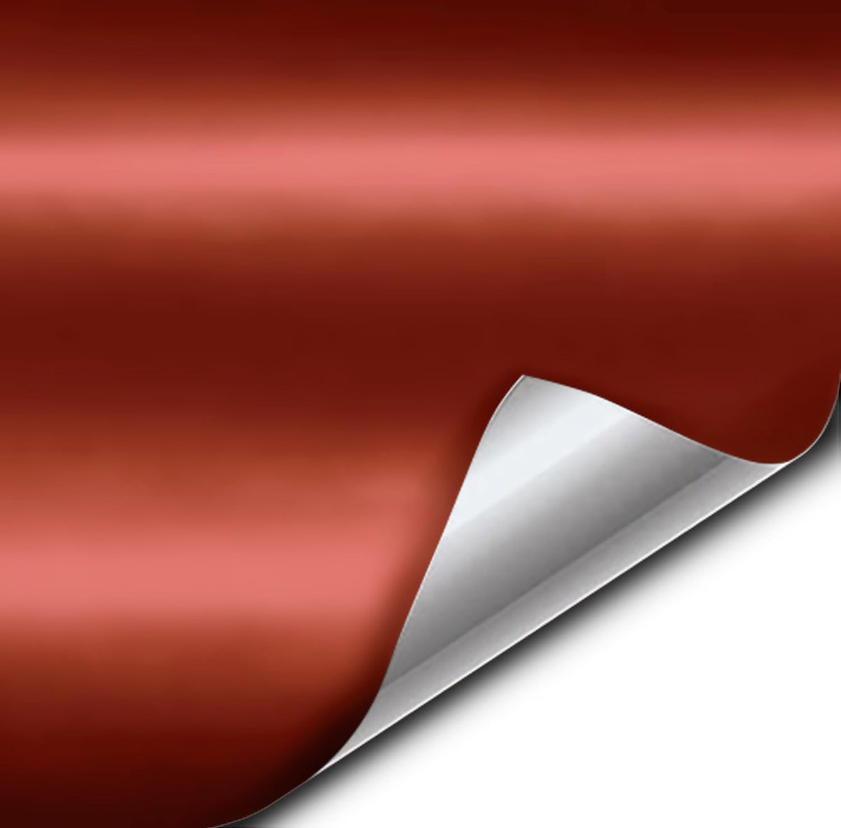 Vvivid Copper Satin Chrome Vinyl Wrap Stretch Conform Diy Easy To Use Air-Release Adhesive (6Ft X 5Ft)