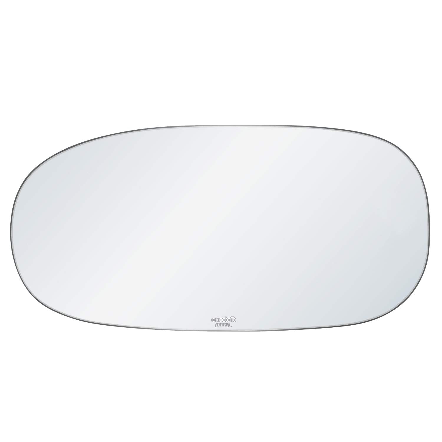 Exactafit 8335L Driver Side Mirror Glass Replacement Repair Compatible With 1997-2004 Chevy Corvette, 2003-2006 Chevy Ssr