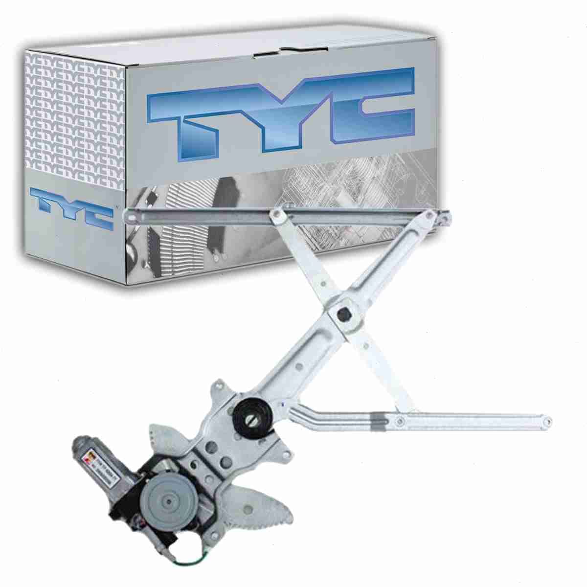 TYC 660089 Power Window Motor and Regulator Assembly Front Right-Side Compatible with 1995-2004 Toyota Tacoma