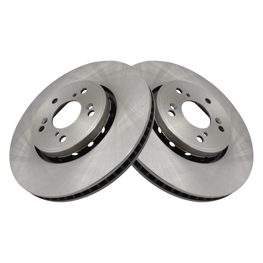 Trq Front Brake Rotors Set Vented Compatible With 2016 Acura Ilx 2013-2018 Rdx