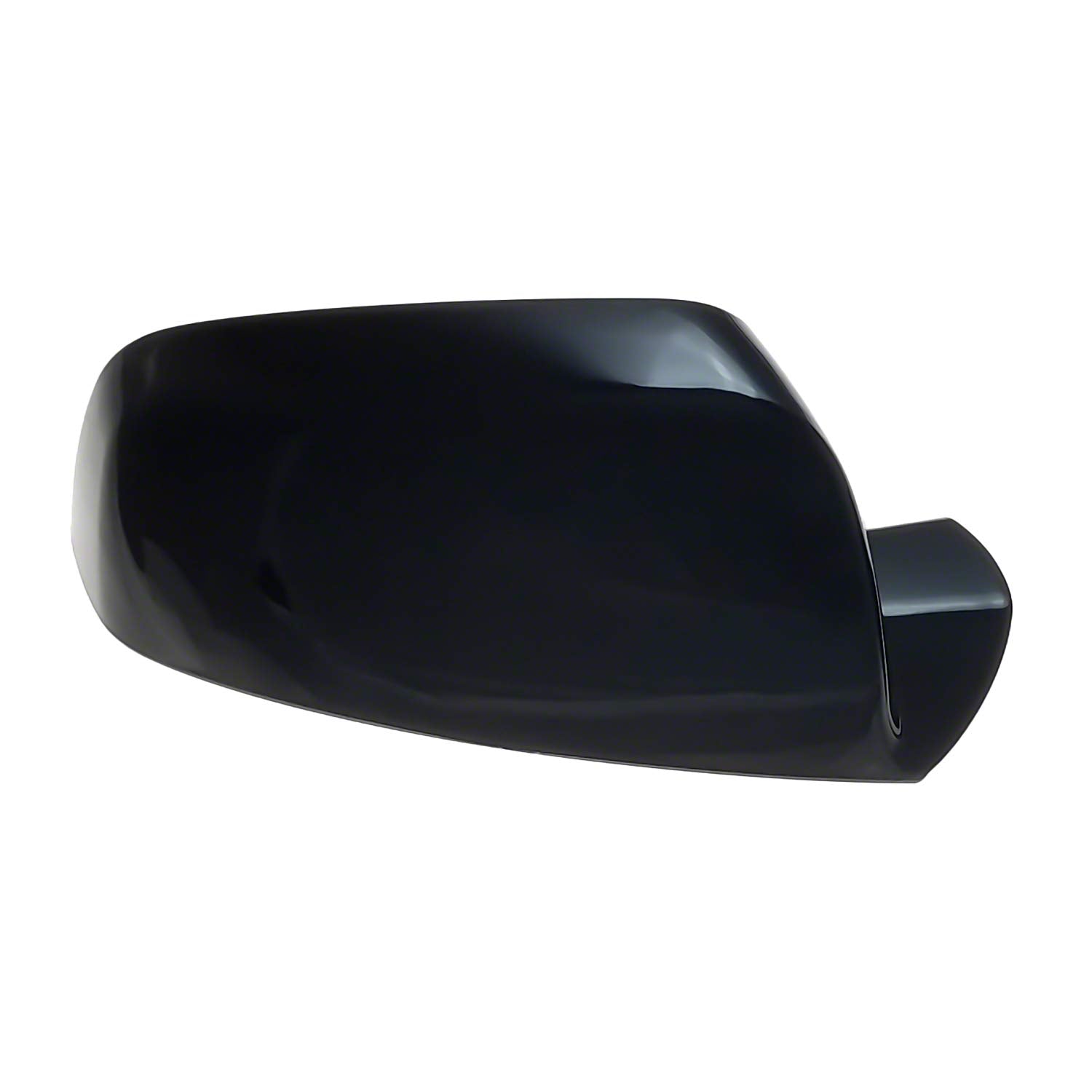 Black Horse Off Road Bh-Mc6276Blk Black Abs 2 Pieces Tape-On Door Mirror Cover Trims