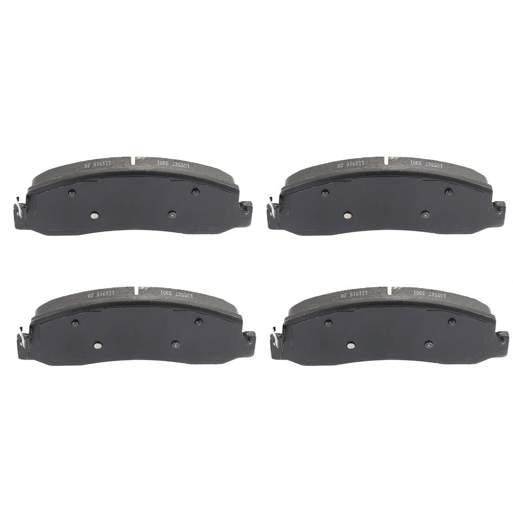 Cciyu D1333 Front Semi-Metallic Disc Brake Pads Kit For Ford For F-250 Super Duty 2008-2013, For Ford For F-350 Super Duty 2008-