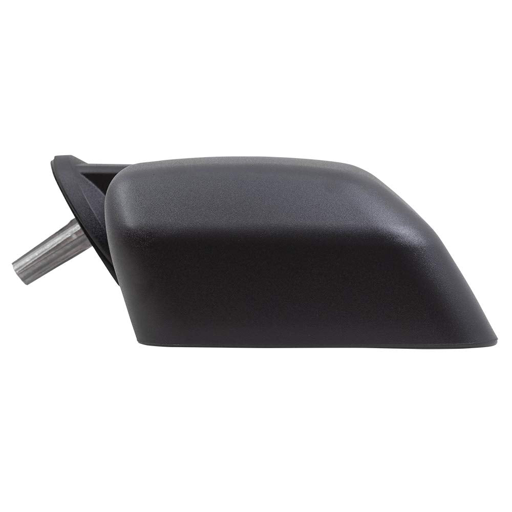 Driver And Passenger Manual Side View Mirrors Textured Replacement For 2007-2017 Wrangler 2018 Wrangler Jk 68081251Aa 68081250Aa