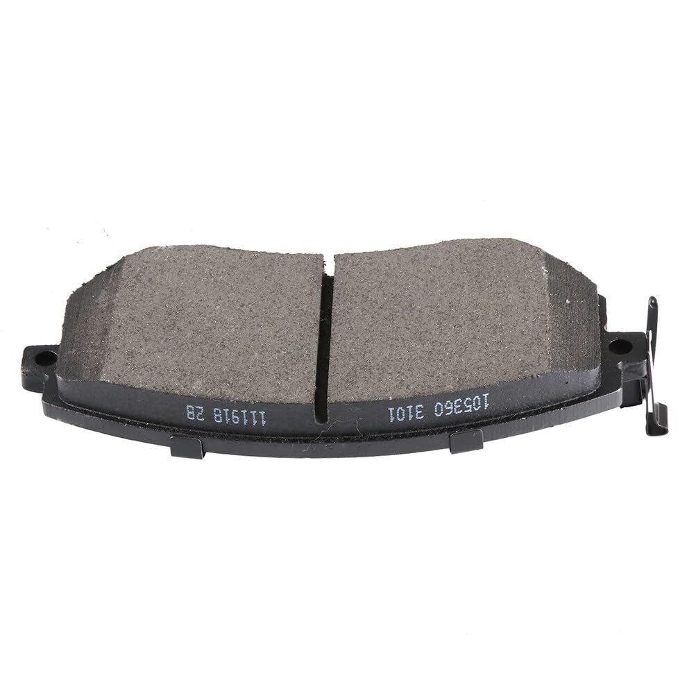 Eccpp D1539-7880 Front Semi Metallic Disc Brake Pad Set Fit For Scion Fr-S 2013-2016,For Subaru Brz 2013-2018,For Impreza 2011-2