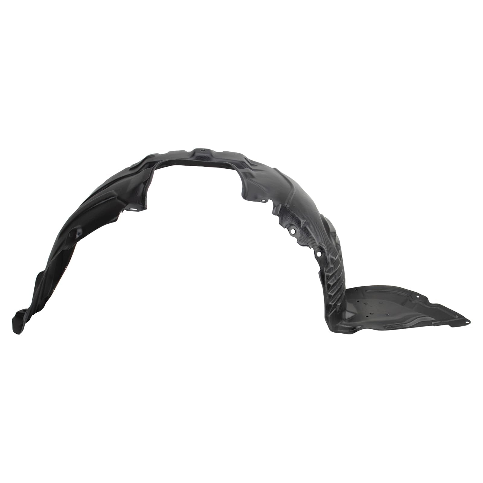 Trq Front Inner Fender Liner Set Compatible With 2010-2011 Mazda 3 Ma1248138 Ma1249138