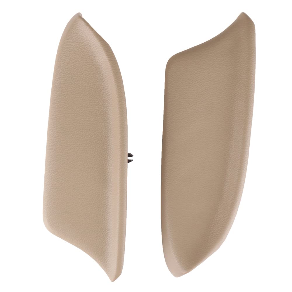 Lujuntec Front Door Panels Armrest Fits 2008-2012 For Honda For Accord Door Armrest Beige(2Pcs)