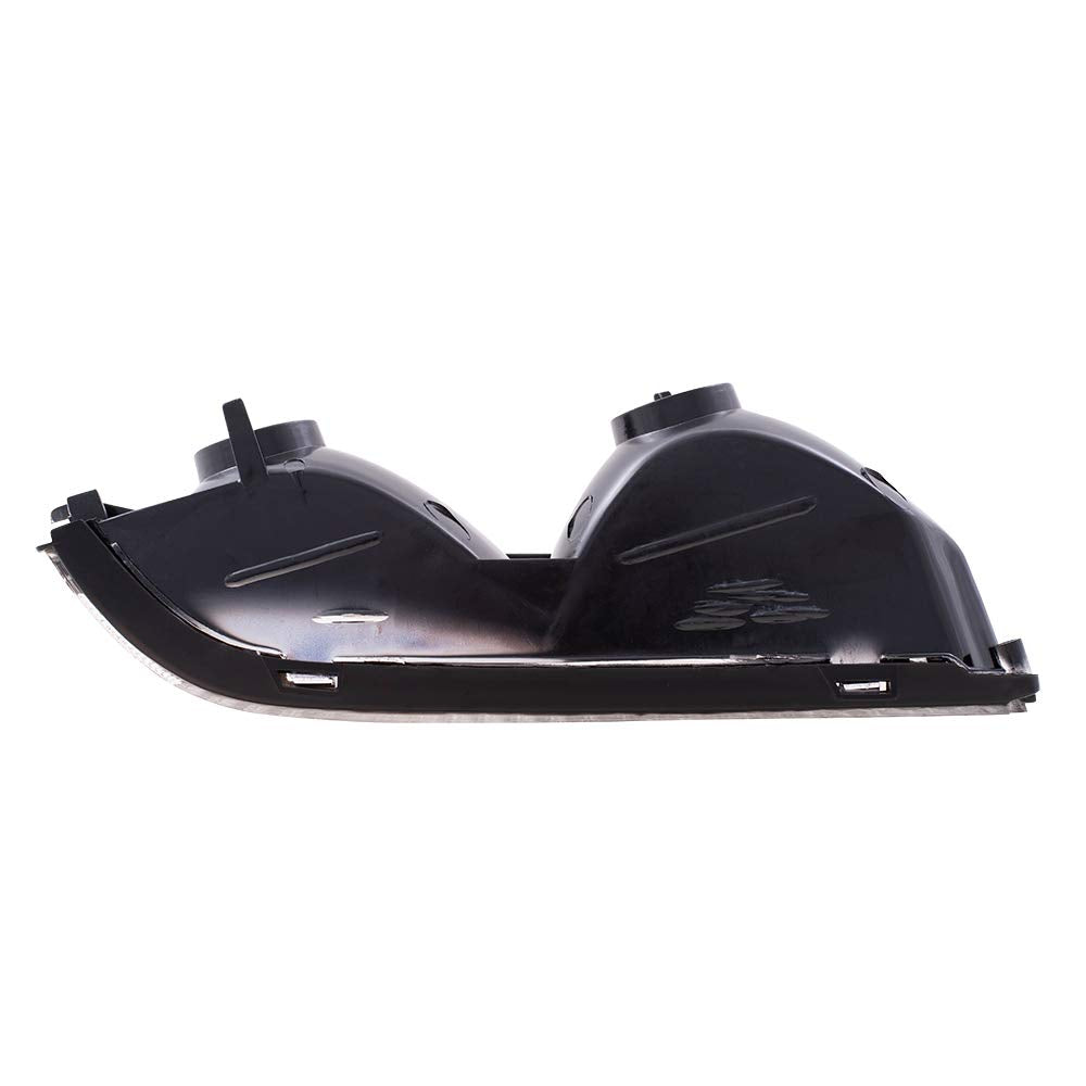 Brock Replacement Driver and Passenger Set Park Signal Front Marker Lights Compatible with 92-99 Yukon 95-99 Tahoe 92-99 Suburba