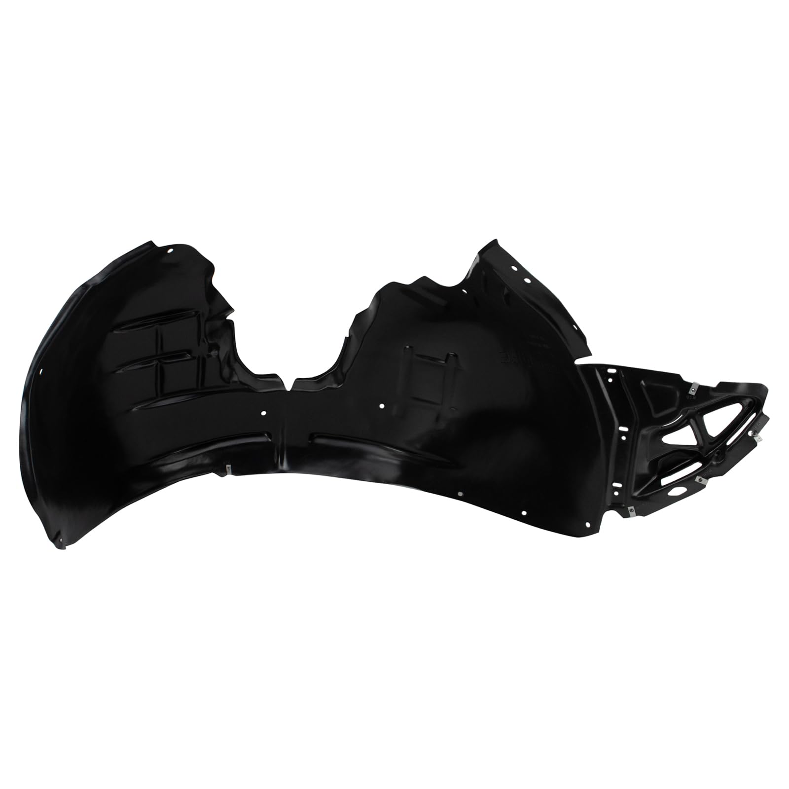 Trq Front Inner Fender Liner Set Compatible With 2016-2018 Chevrolet Malibu Gm1248265 Gm1248279 Gm1249265 Gm1249279