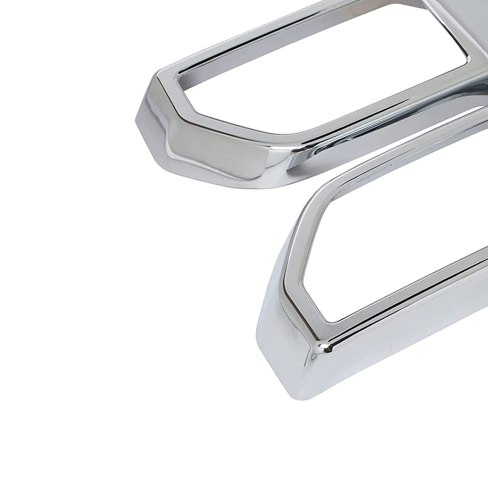 Keptrim For F150 Chrome Central Console Air Conditioner Panel Trim For 2015 2016 2017 2018 2019 2020 Ford F150, 5Pcs