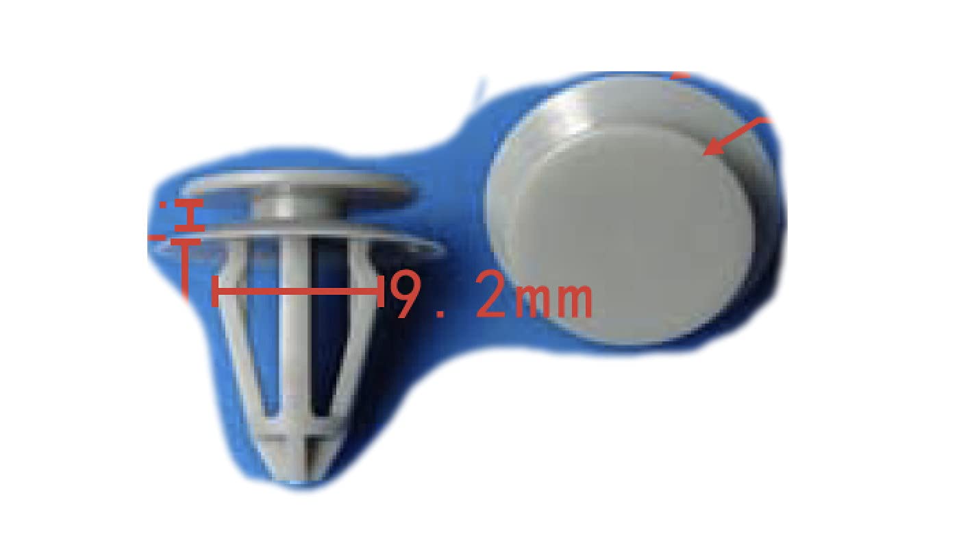 Autobahn88 Retainer Clip For Trunk Trim Molding, Compatible With Mercedes Benz (Oem: A0009905792) (Pack Of 20)