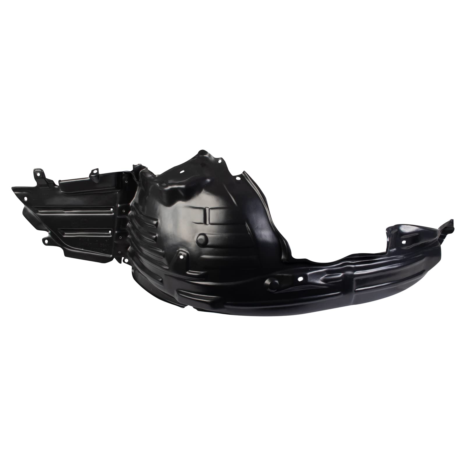 Trq Front Inner Fender Liner Set Compatible With 2017-2022 Subaru Impreza Su1248128 Su1249128