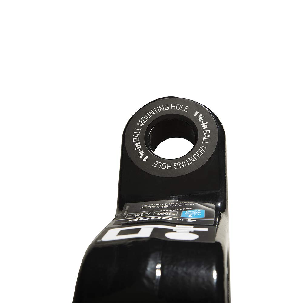 Draw-Tite - Do Not Use (Use Drlt9) 40700 3'' Square Forged Class V Receiver Hitch Ball Mount - 4'' Drop