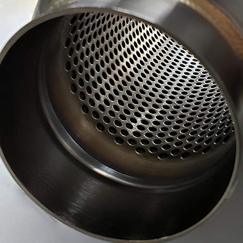 3'' Stainless Bullet/Bottle Style Resonator 18 Inch Length - SS304 (3'' x 18'' OAL)